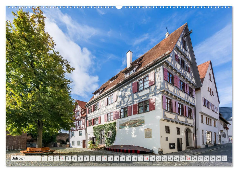 ULM Idyllisches Stadtherz (CALVENDO Premium Wandkalender 2027)