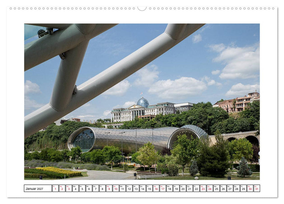 Tiflis - Streifzüge durch die georgische Hauptstadt (CALVENDO Premium Wandkalender 2027)