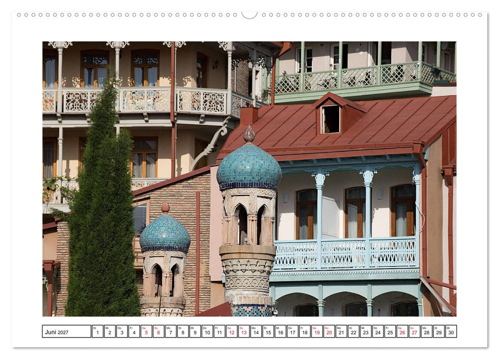 Tiflis - Streifzüge durch die georgische Hauptstadt (CALVENDO Premium Wandkalender 2027)