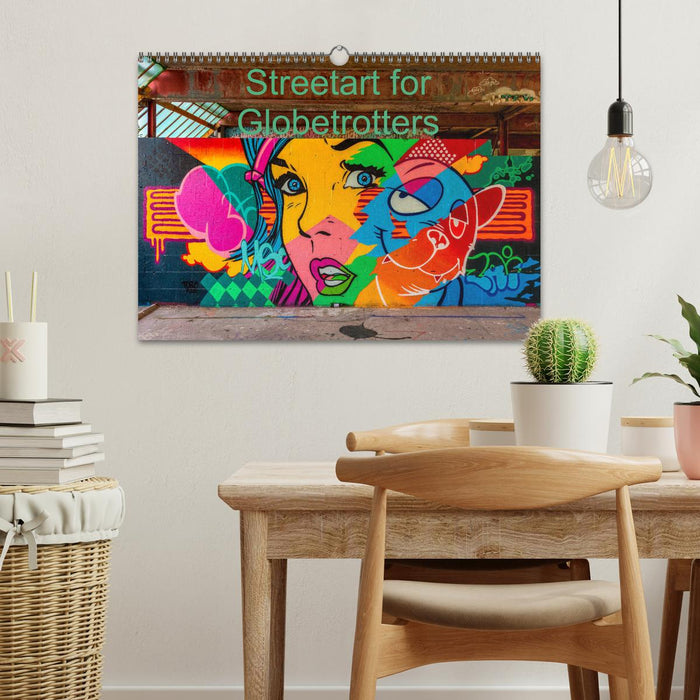 Streetart for Globetrotters (CALVENDO Monthly Calendar 2027)