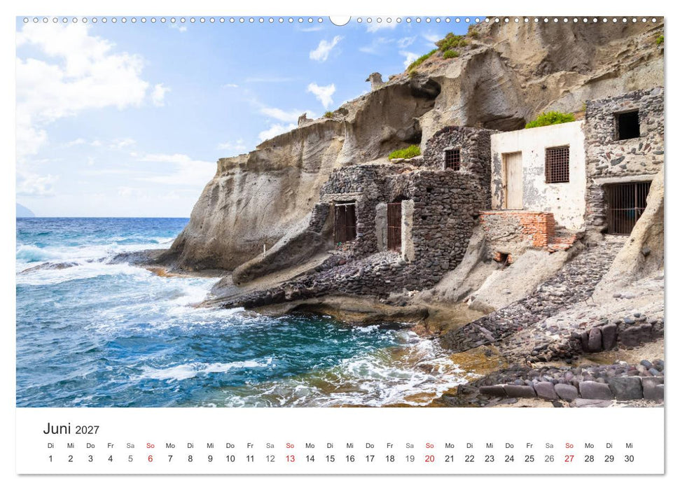 Liparische Inseln - Vulkane im Mittelmeer (CALVENDO Wandkalender 2027)