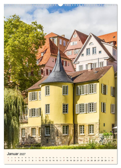 TÜBINGEN UND BLAUBEUREN Historische Schwäbische Alb (CALVENDO Premium Wandkalender 2027)