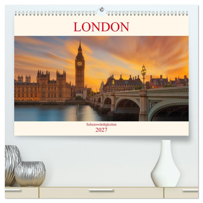 London Sehenswürdigkeiten (CALVENDO Premium Wandkalender 2027)