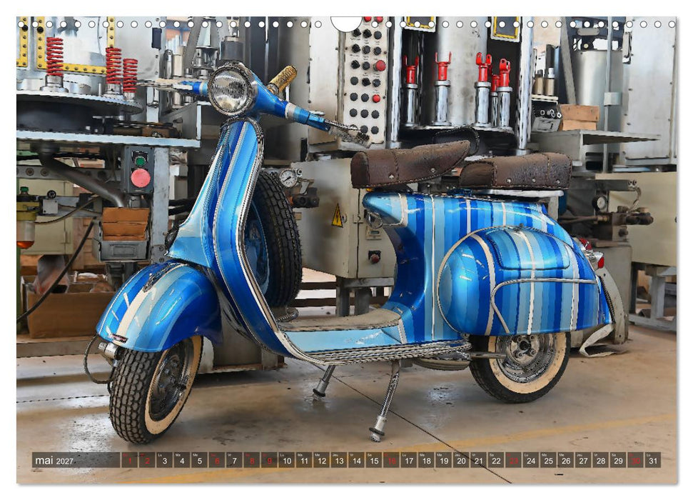 La Vespa en Cartoon (CALVENDO Calendrier mensuel 2027)