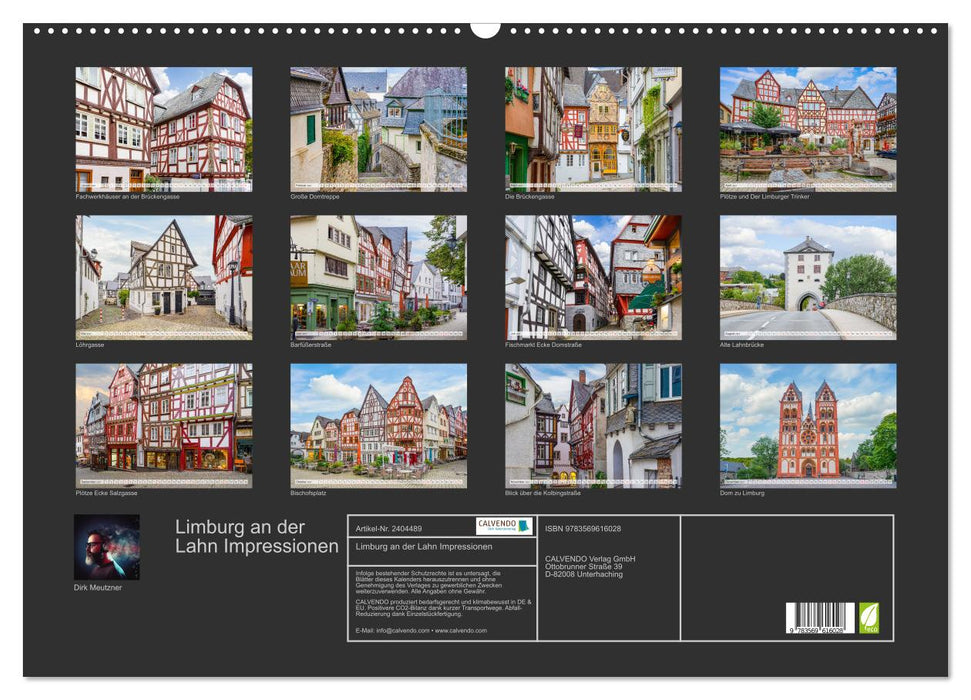 Limburg an der Lahn Impressionen (CALVENDO Wandkalender 2027)