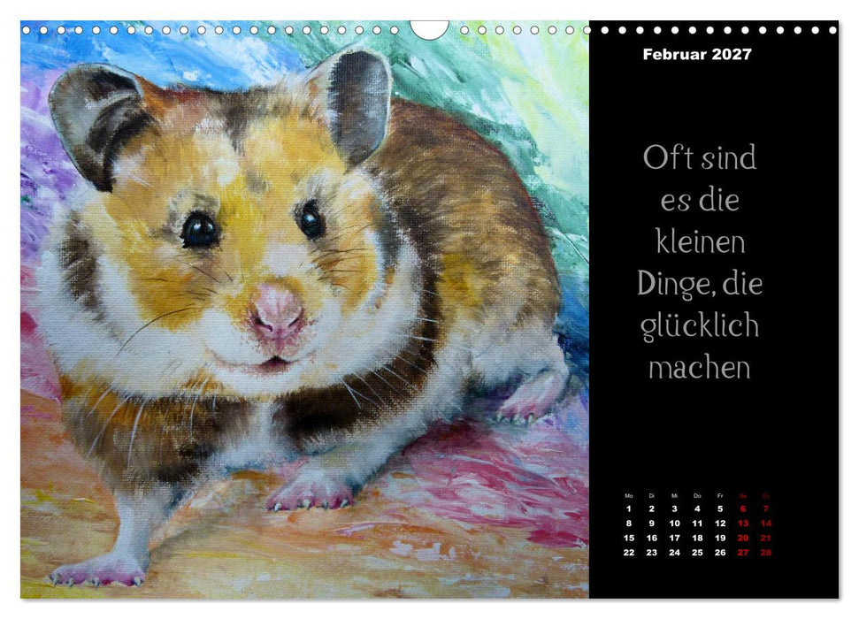 Die Botschaft der Krafttiere (CALVENDO Wandkalender 2027)