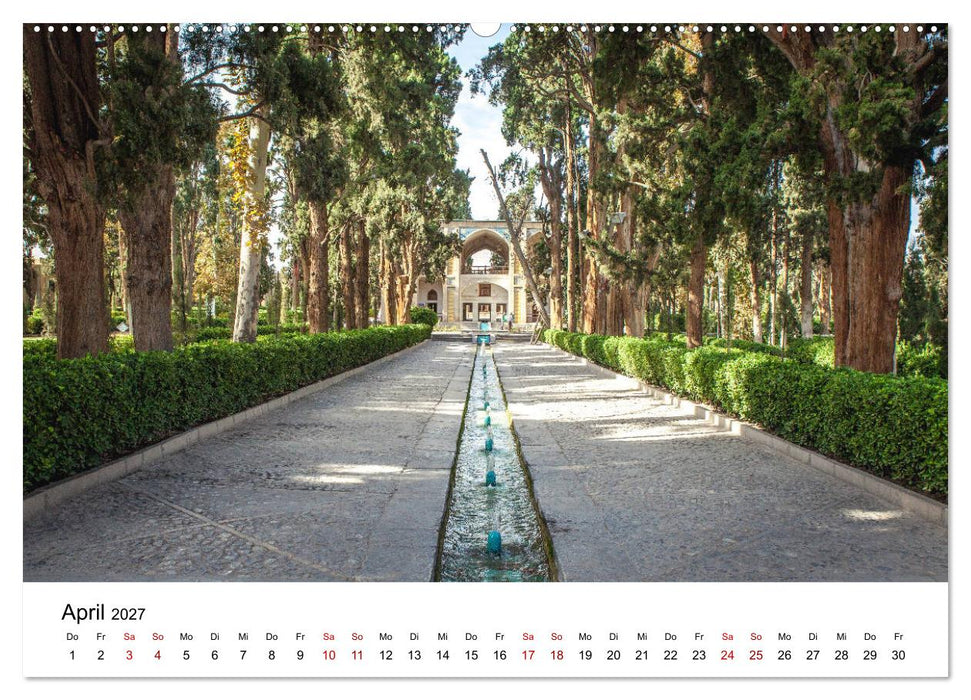 Rundreise Iran (CALVENDO Premium Wandkalender 2027)