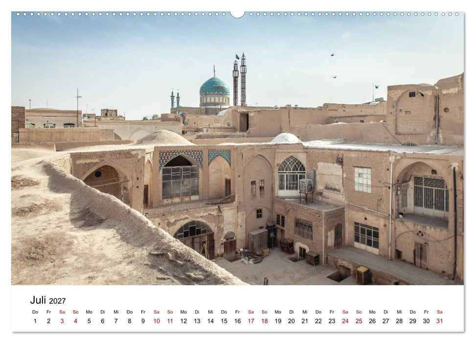 Rundreise Iran (CALVENDO Premium Wandkalender 2027)