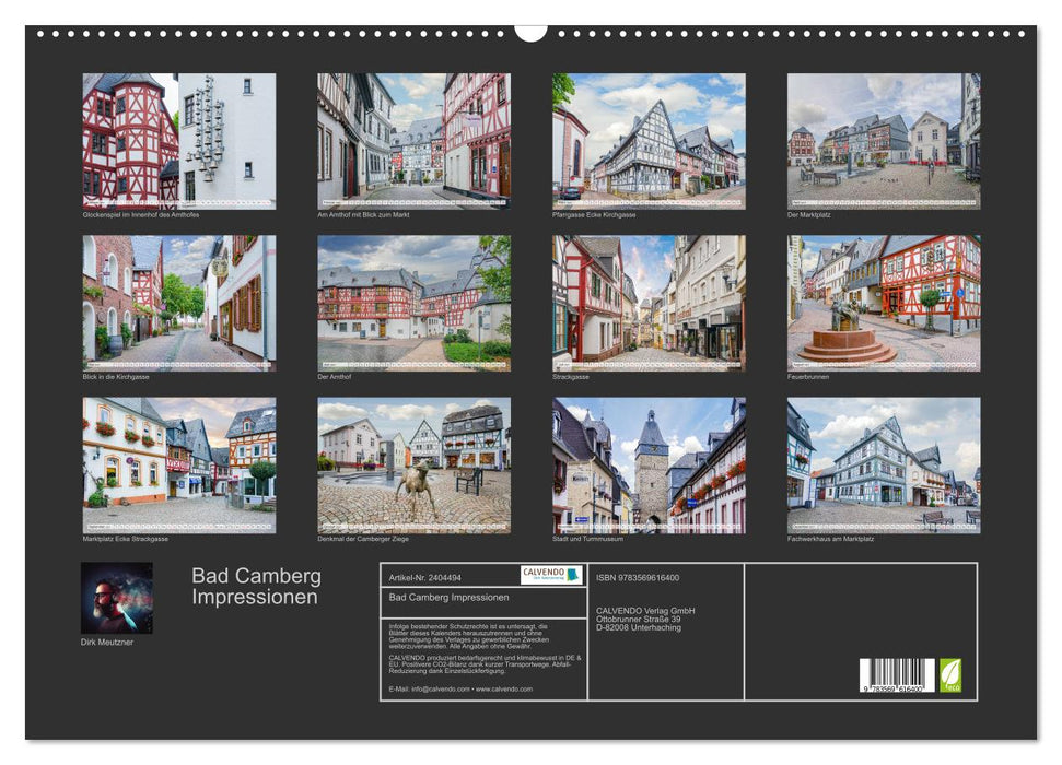 Bad Camberg Impressionen (CALVENDO Wandkalender 2027)