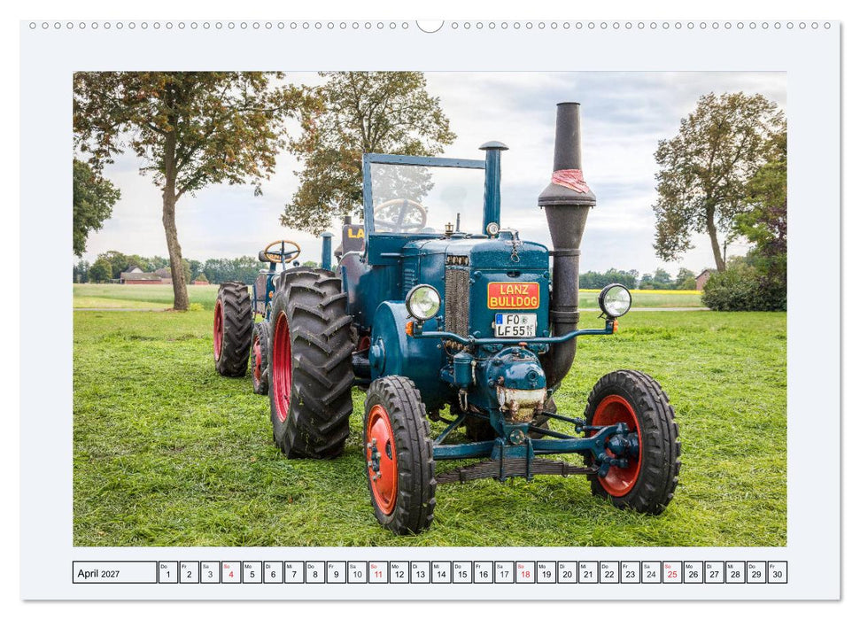 Alte Schätzchen - Traktoren (CALVENDO Wandkalender 2027)