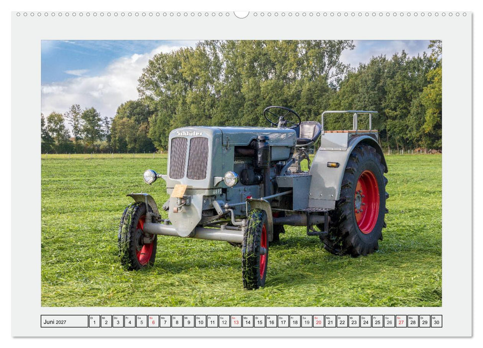 Alte Schätzchen - Traktoren (CALVENDO Wandkalender 2027)