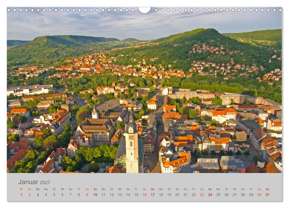 Jena Universitätstadt an der Saale (CALVENDO Wandkalender 2027)