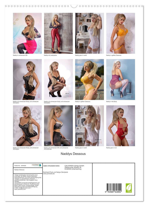 Naddys Dessous (CALVENDO Premium Wandkalender 2027)
