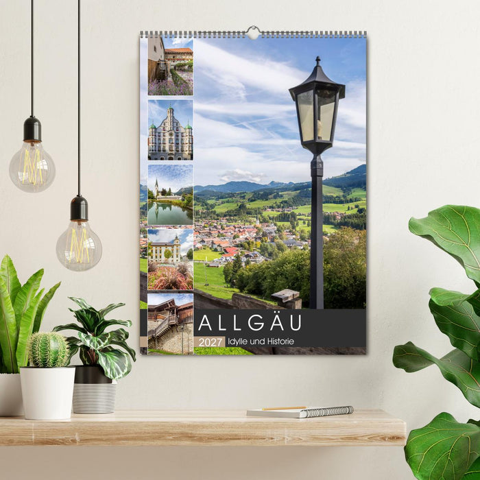 ALLGÄU Idylle und Historie (CALVENDO Wandkalender 2027)