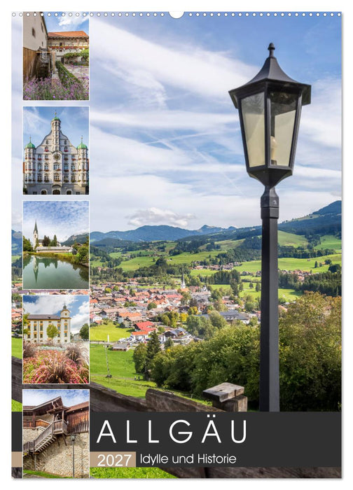 ALLGÄU Idylle und Historie (CALVENDO Wandkalender 2027)