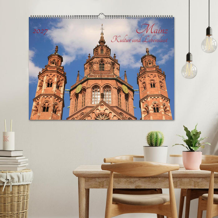 Mainz Kultur und Lebenslust (CALVENDO Wandkalender 2027)