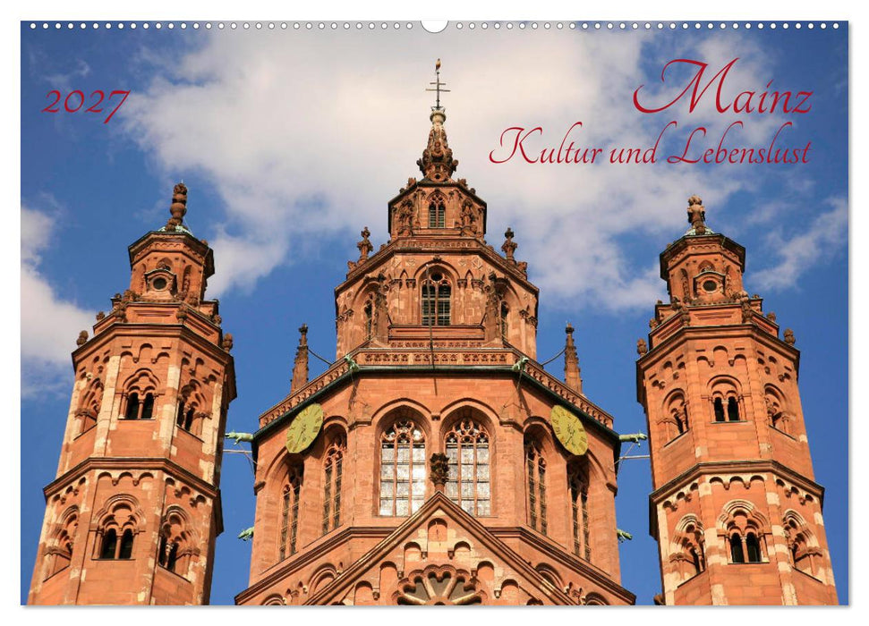 Mainz Kultur und Lebenslust (CALVENDO Wandkalender 2027)