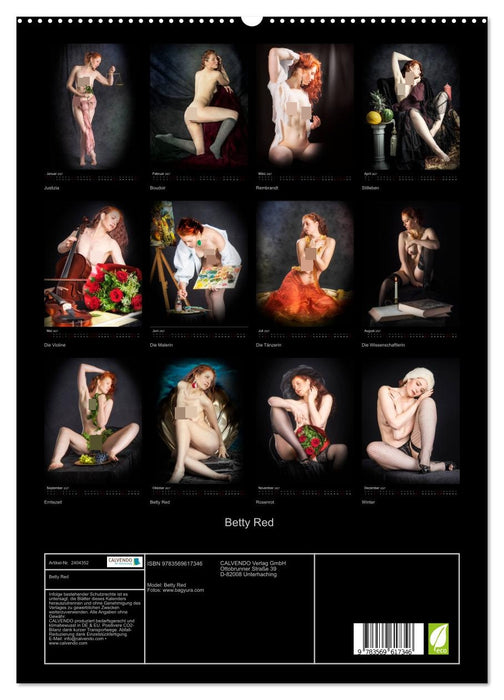 Betty Red (CALVENDO Premium Wandkalender 2027)