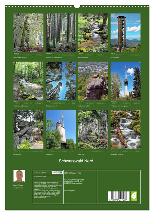 Schwarzwald Nord (CALVENDO Premium Wandkalender 2027)