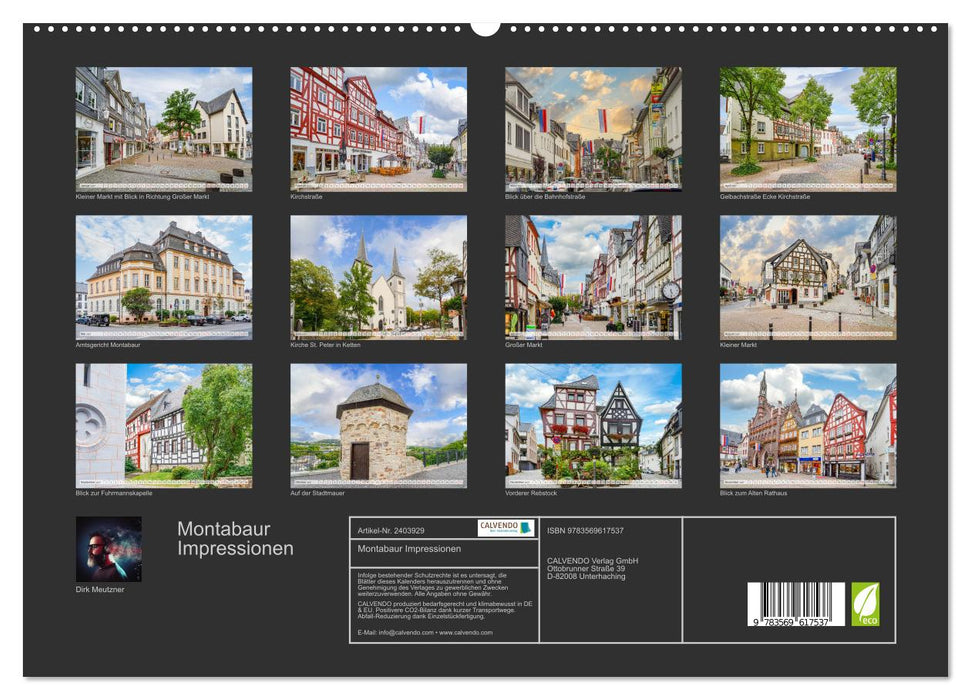 Montabaur Impressionen (CALVENDO Premium Wandkalender 2027)