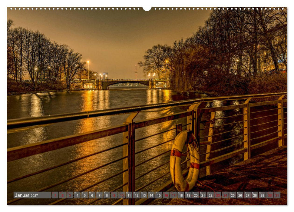 Hamburg City Vibes (CALVENDO Wandkalender 2027)