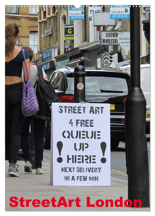 StreetArt London (CALVENDO Wandkalender 2027)