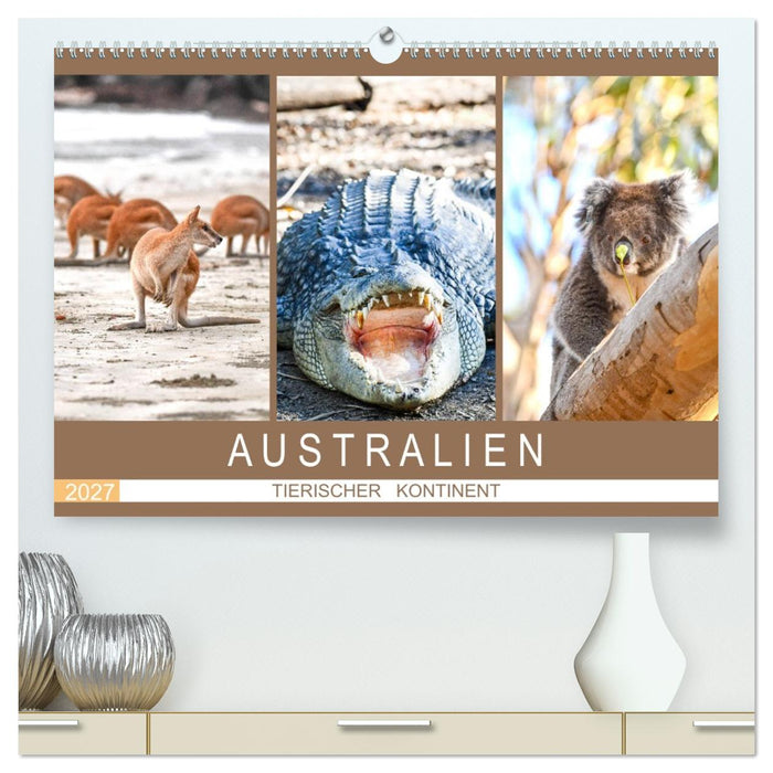 Australien, tierischer Kontinent (CALVENDO Premium Wandkalender 2027)
