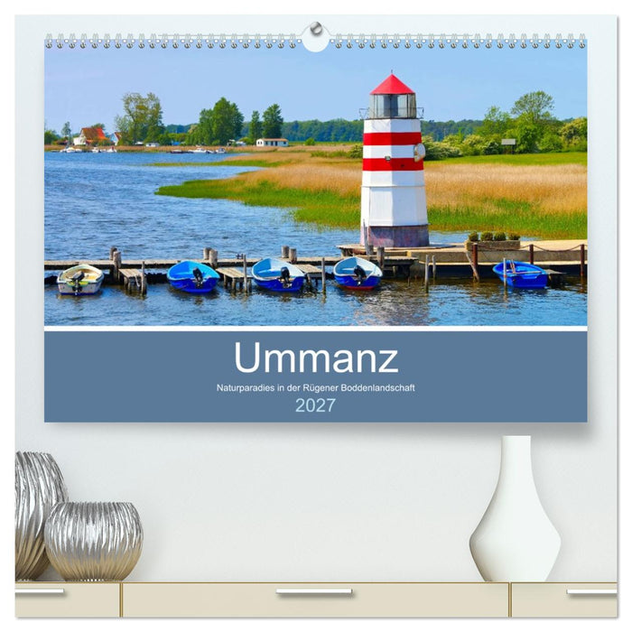 Ummanz - Naturparadies in der Rügener Boddenlandschaft (CALVENDO Premium Wandkalender 2027)