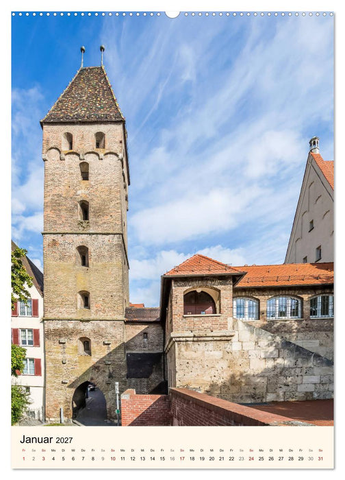 ULM Sehenswerte Orte (CALVENDO Wandkalender 2027)