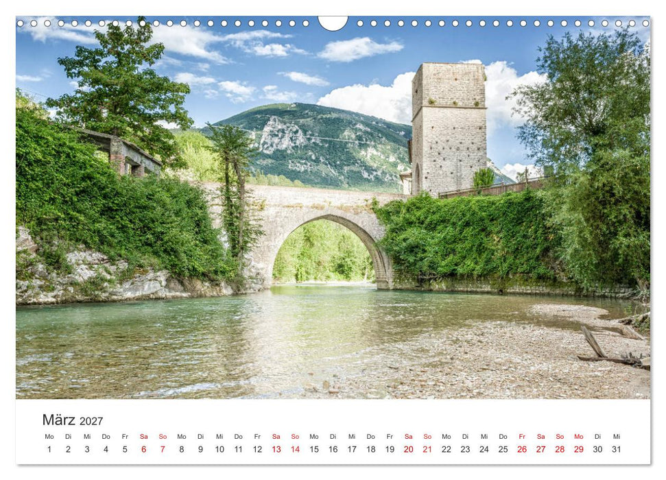 Die Marken - Italien wo es am schönsten ist (CALVENDO Wandkalender 2027)