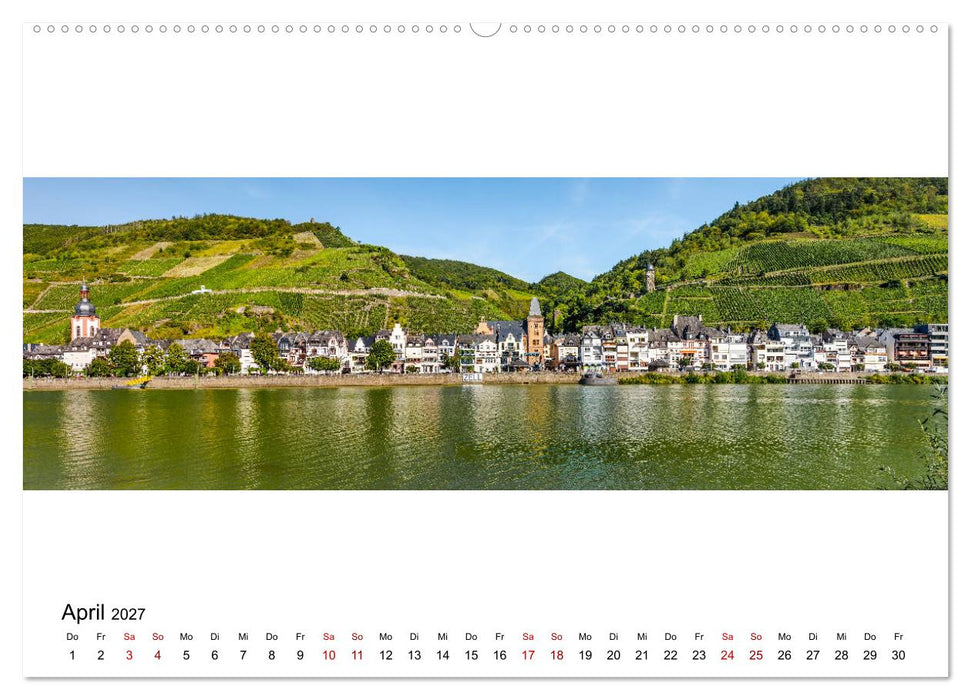 Mosel im Panorama (CALVENDO Premium Wandkalender 2027)