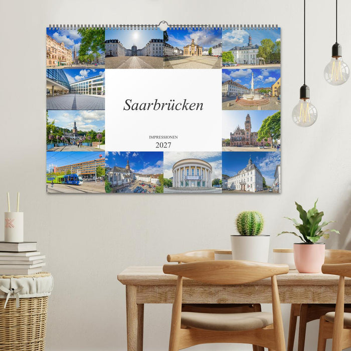 Saarbrücken Impressionen (CALVENDO Wandkalender 2027)