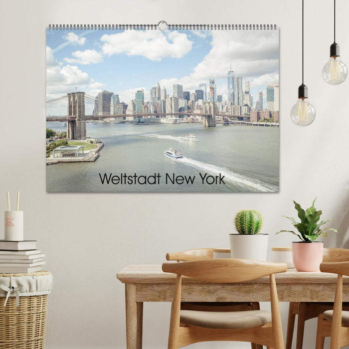 Weltstadt New York (CALVENDO Wandkalender 2027)