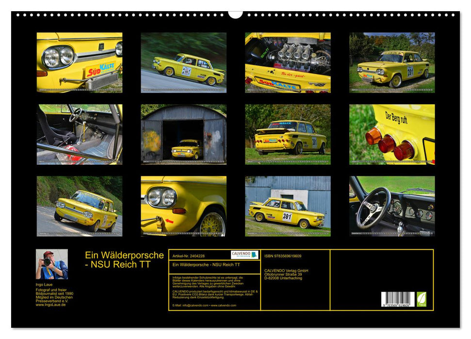 Ein Wälderporsche - NSU Reich TT (CALVENDO Wandkalender 2027)