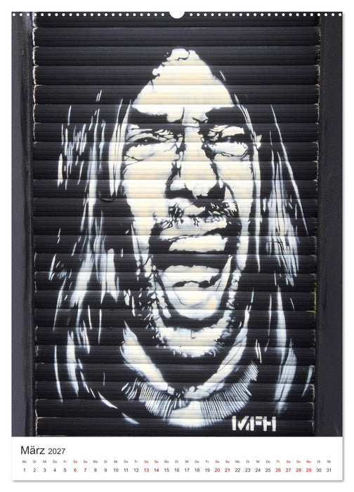 StreetArt Berlin (CALVENDO Premium Wandkalender 2027)