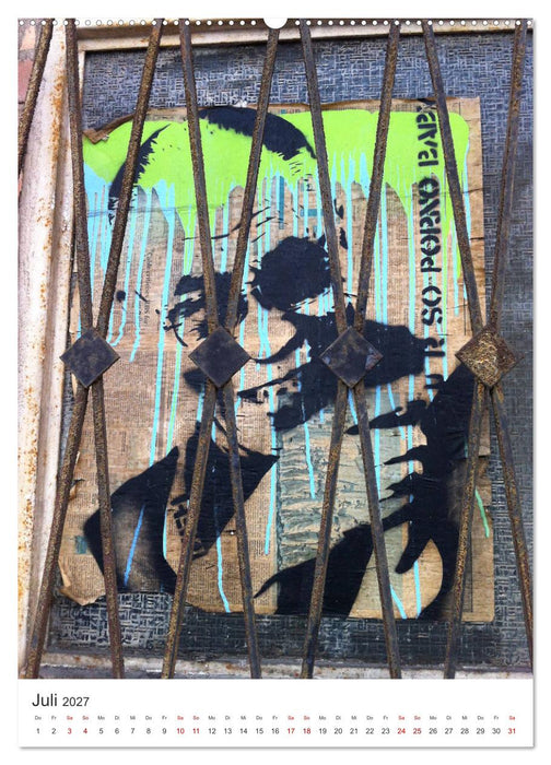 StreetArt Berlin (CALVENDO Premium Wandkalender 2027)