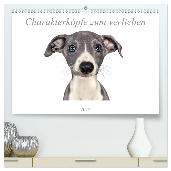 Charakterköpfe zum verlieben (CALVENDO Premium Wandkalender 2027)