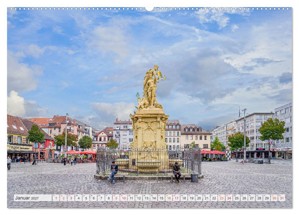 Mannheim Impressionen (CALVENDO Premium Wandkalender 2027)