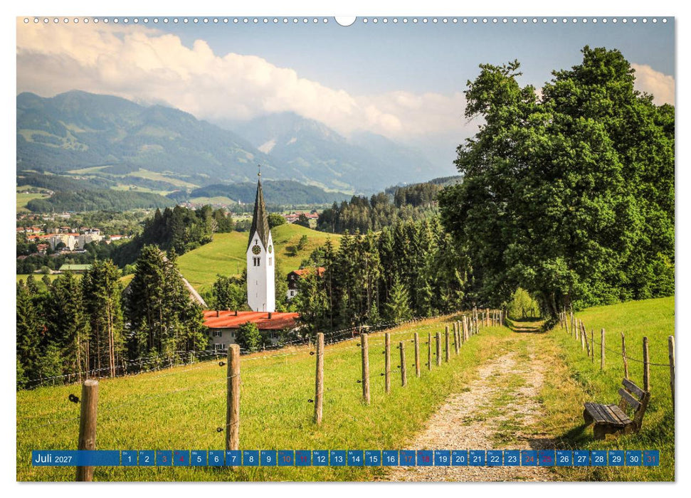 Allgäu - Perle im Süden (CALVENDO Premium Wandkalender 2027)