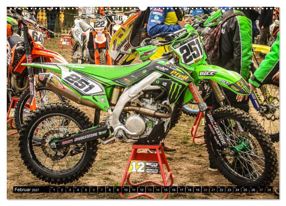 Dirtbikes 2027 (CALVENDO Wandkalender 2027)