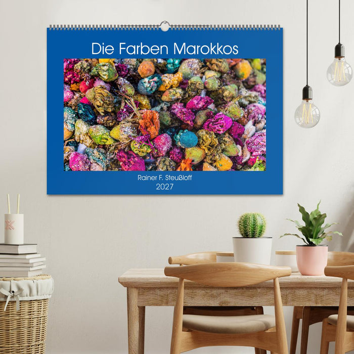 Die Farben Marokkos (CALVENDO Wandkalender 2027)