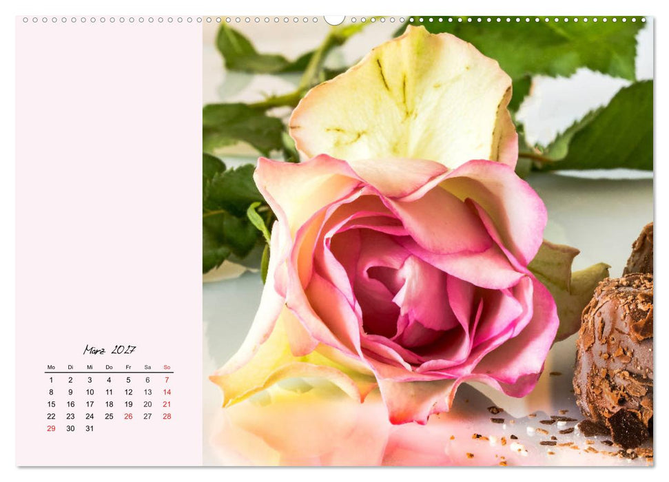 Rosen. Charmante und edle Königinnen (CALVENDO Wandkalender 2027)