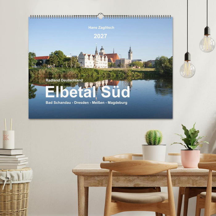 Elbetal Süd - Radland Deutschland (CALVENDO Wandkalender 2027)