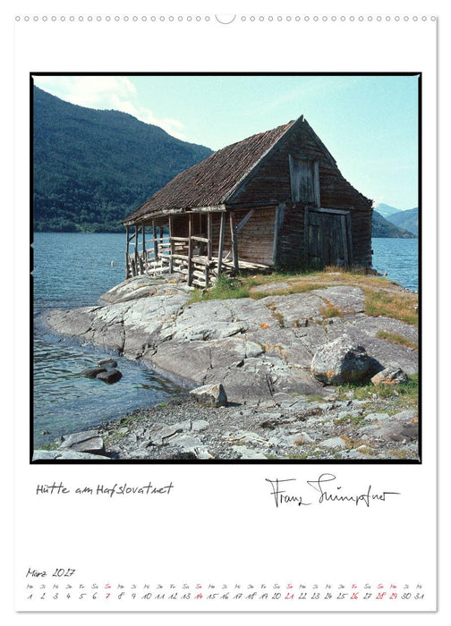 Norwegen analog (CALVENDO Wandkalender 2027)