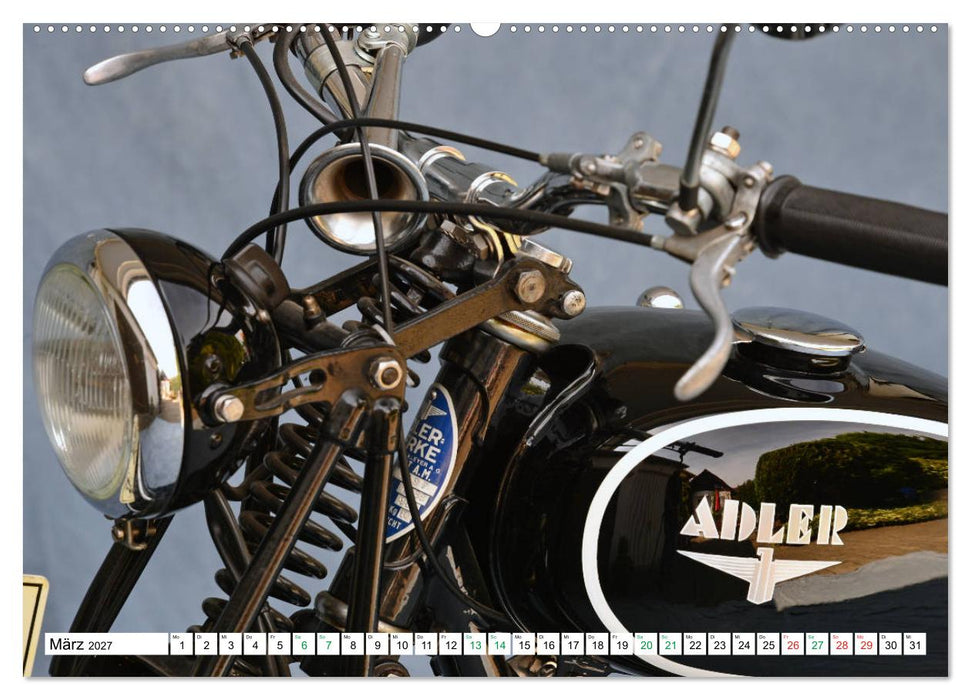 Adler MF 1 (CALVENDO Premium Wandkalender 2027)