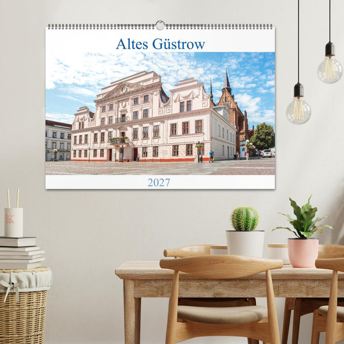 Altes Güstrow (CALVENDO Wandkalender 2027)