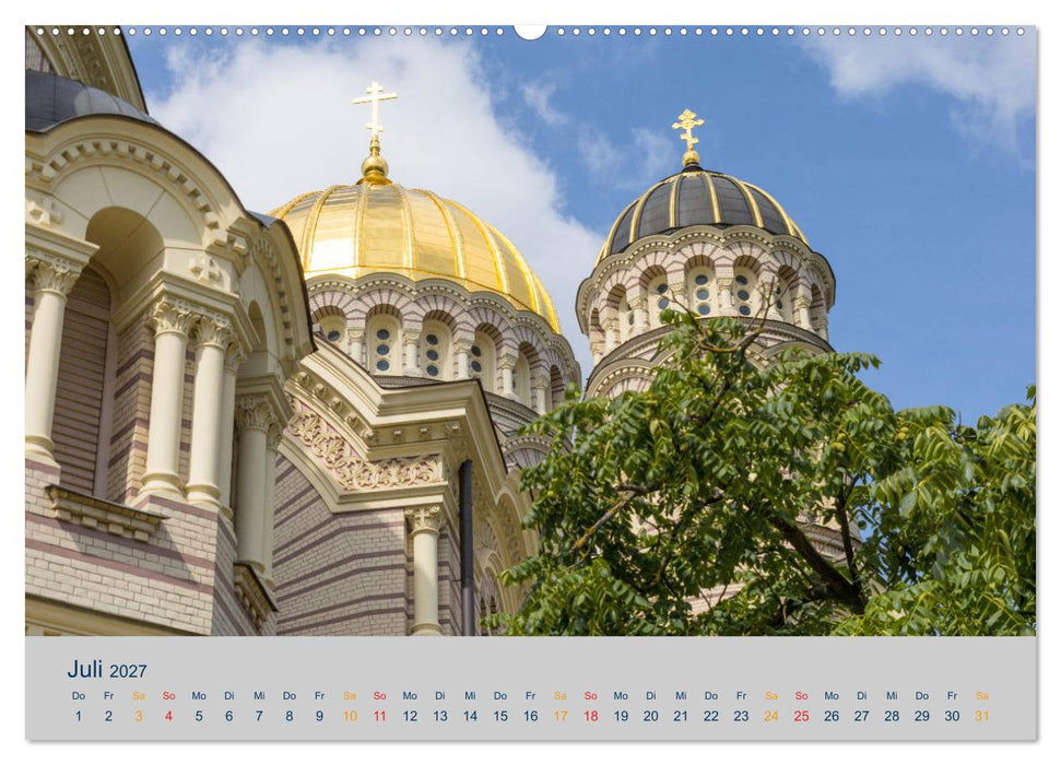 Charmante Baltische Städte entlang der Ostsee (CALVENDO Premium Wandkalender 2027)