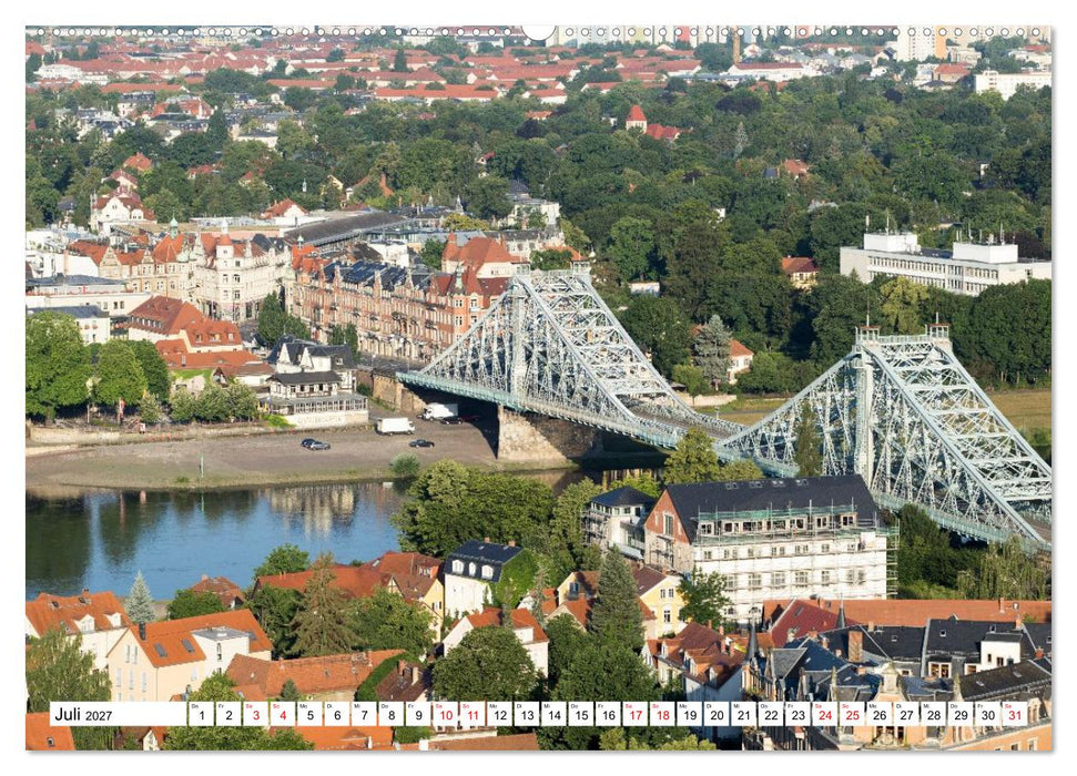 Elbetal Süd - Radland Deutschland (CALVENDO Premium Wandkalender 2027)