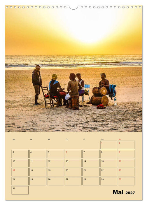 Lebendiges Westafrika - Mauretanien, Senegal, Guinea, Bissau (CALVENDO Wandkalender 2027)