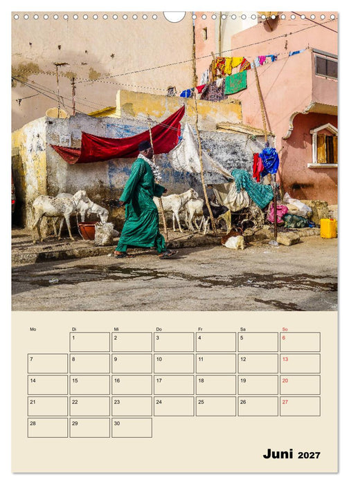 Lebendiges Westafrika - Mauretanien, Senegal, Guinea, Bissau (CALVENDO Wandkalender 2027)